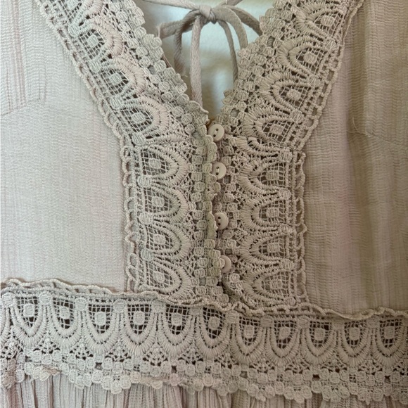 This Time Around Lace Detail Mini Dress, Small - Picture 5 of 9